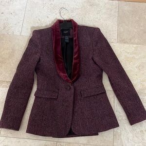 Smythe Herringbone Blazer Size 4
